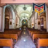 Interior de la catedral de Monterrey. Una bonita arquitectura