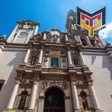 Vista frontal de la Catedral de Monterrey