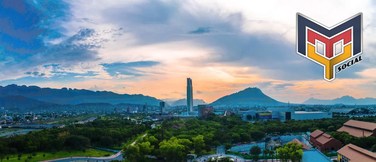 Paisaje de Monterrey visto desde el museo de acero Horno3