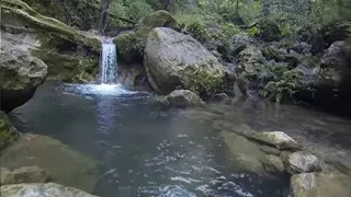 Travel through La Estanzuela park in Monterrey, NL, Mexico 